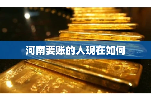 河南要账的人现在如何