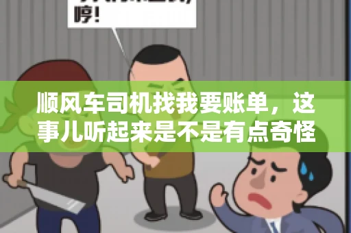 顺风车司机找我要账单，这事儿听起来是不是有点奇怪？但现实生活中，这样的案例还真不少。今天，我就来和大家聊聊这个话题，看看顺风车司机找乘客要账单的背后，究竟隐藏着什么。