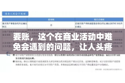 要账，这个在商业活动中难免会遇到的问题，让人头疼不已。那么，要账时需要送些什么东西呢？今天，我们就来聊聊这个话题。