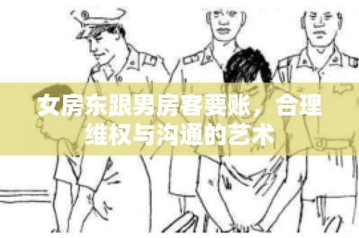 女房东跟男房客要账，合理维权与沟通的艺术